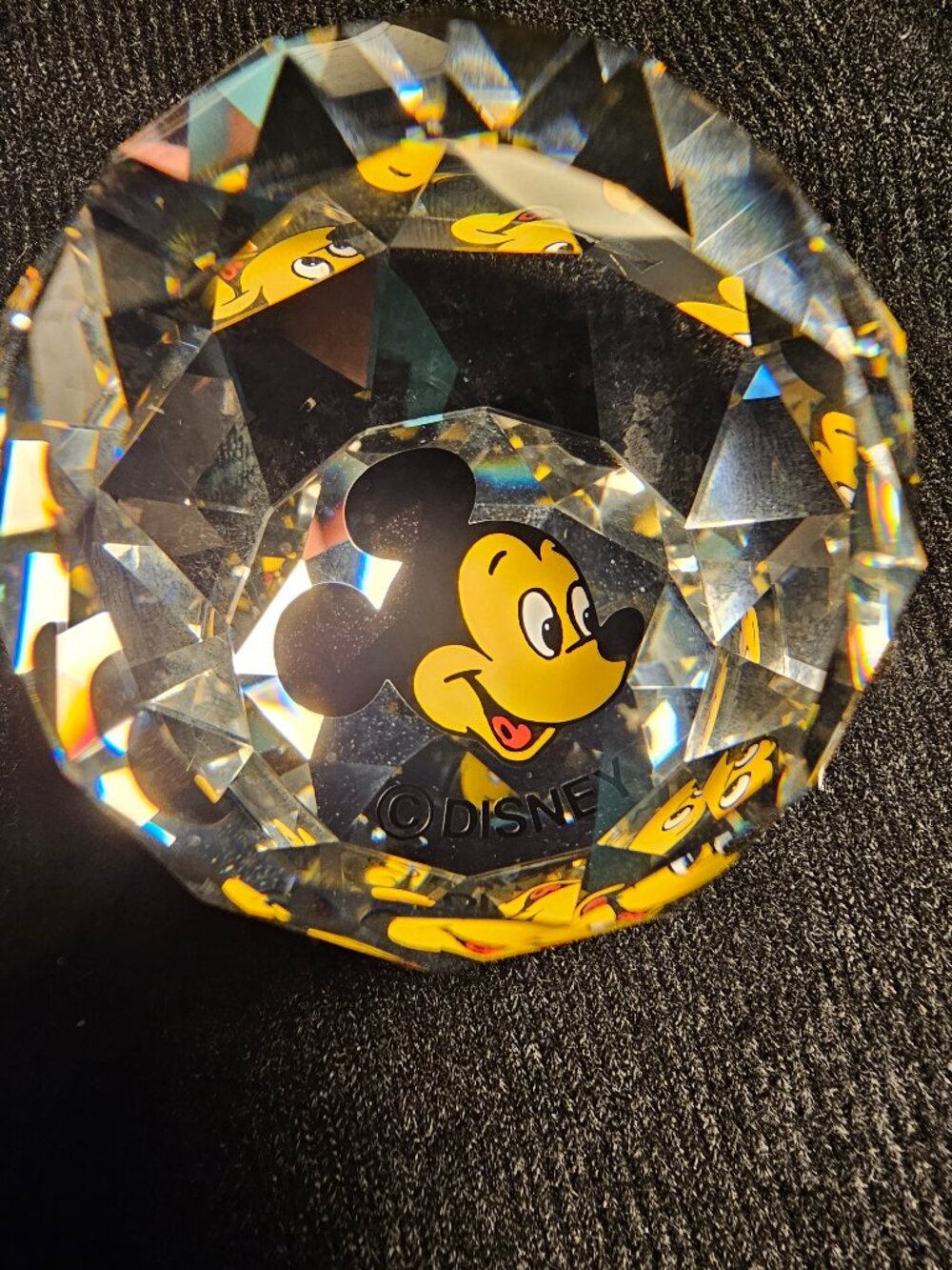 Swarovski Large Mickey Mouse Paperweight